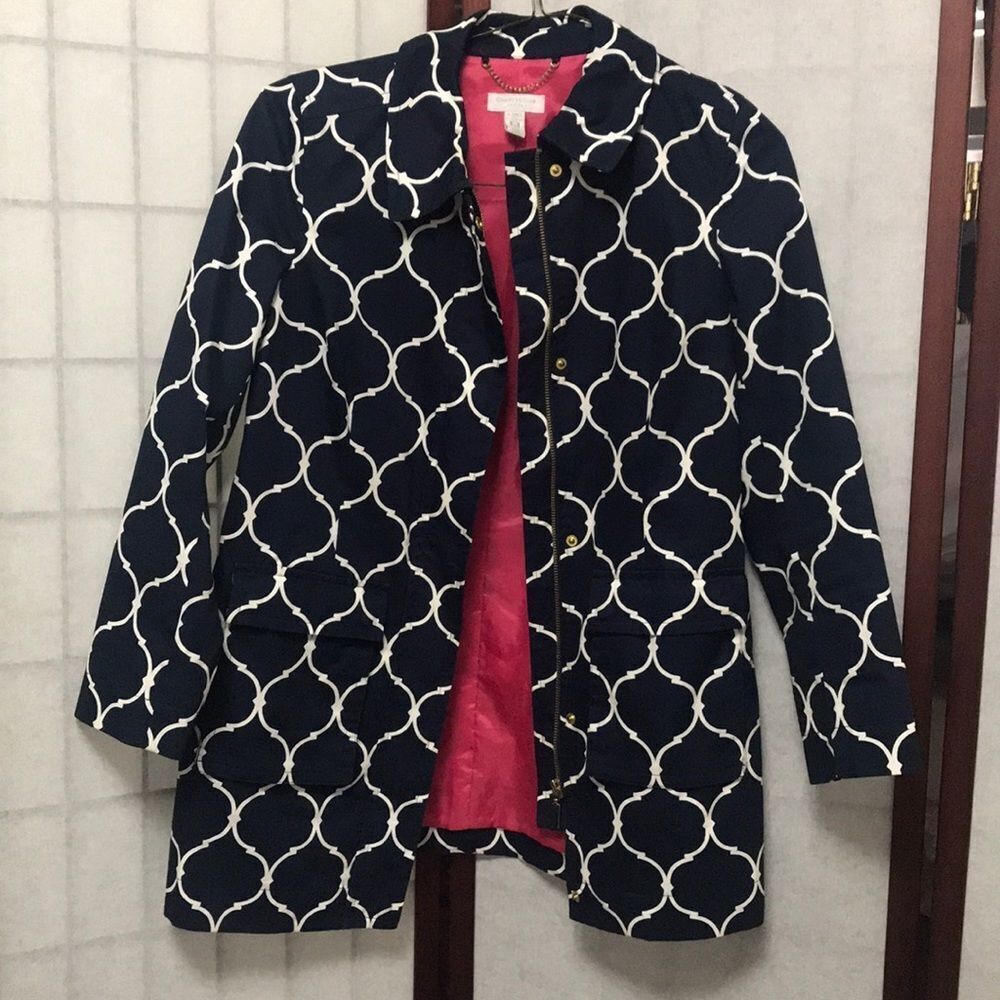CHARTER CLUB BLUE And WHITE BLAZER Size …